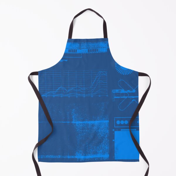 Item preview, Blue Grunge Screenprint  designed and sold by AshTreeCrtvCo.