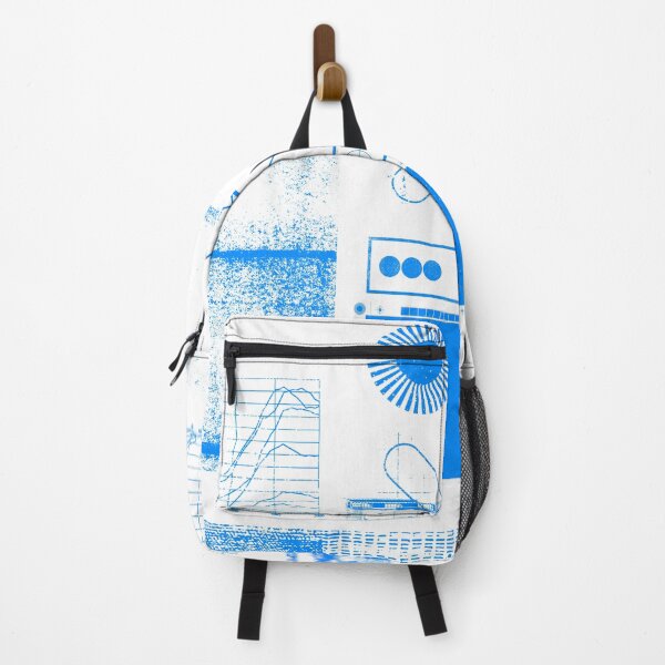 Item preview, Blue Grunge Screenprint  designed and sold by AshTreeCrtvCo.
