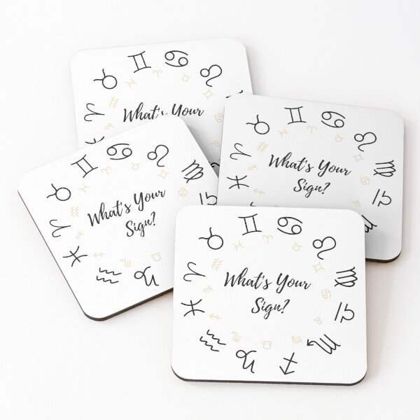 Item preview, What's Your Sign? | Horoscope & Astrology | Minded Inc designed and sold by MindedInc.