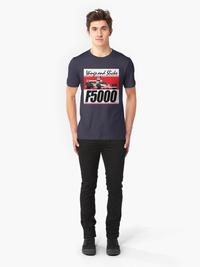 Alternate view of Wings and Slicks Slim Fit T-Shirt