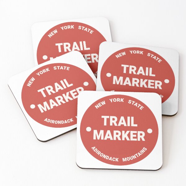 Item preview, New York State Trail Marker Red designed and sold by repyourparks.