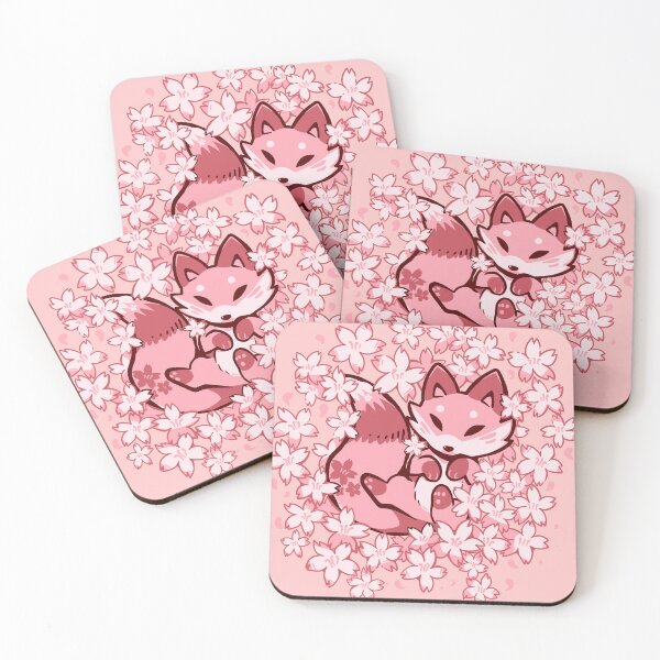 Item preview, Cherry Blossom Fox designed and sold by TechraNova.
