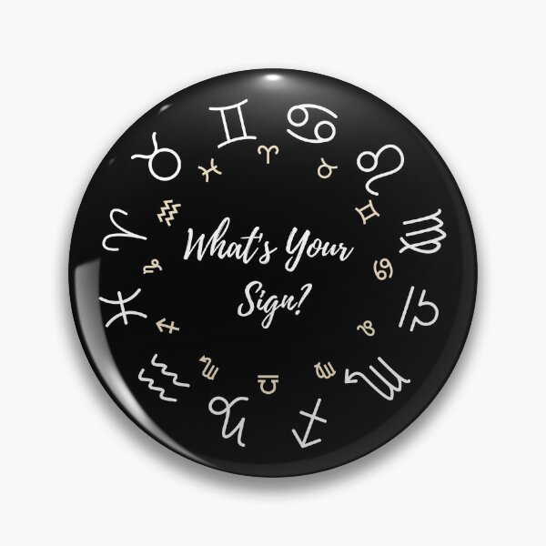 Aperçu de l'œuvre Quel est votre signe? (blanc) | Horoscope & Astrologie | Minded Inc. créée et vendue par MindedInc.