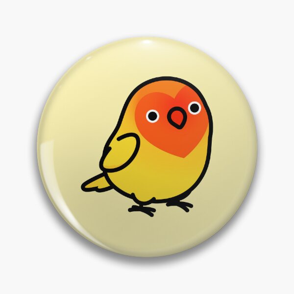 Item preview, Chubby Fischer's Lutino Lovebird designed and sold by birdhism.