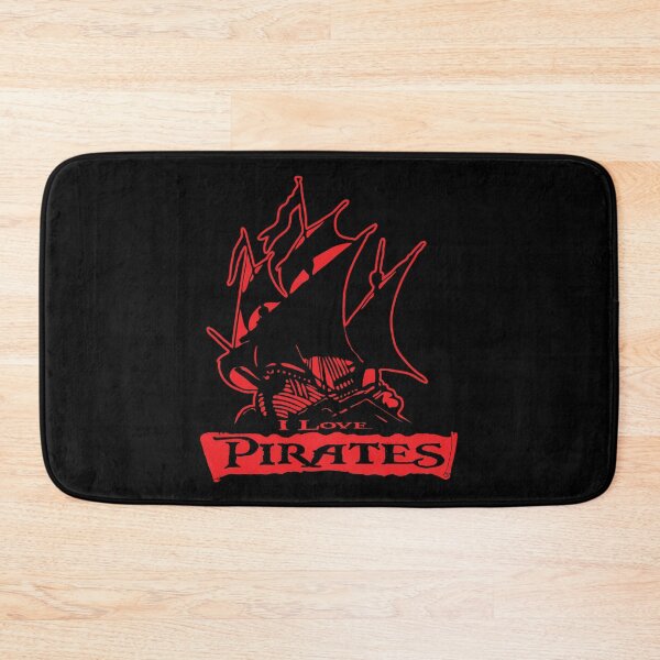 Item preview, I Love Pirates Red designed and sold by Deep End Design.
