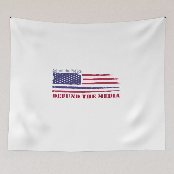 Item preview, defend the police defund the media  Shirt Vintage Fake News Political 2022 Women Pride designed and sold by AdOmar.