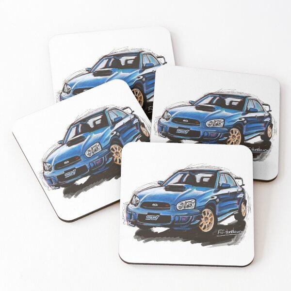 Item preview, Iconic rally car in blue and gold designed and sold by Francohanekom.
