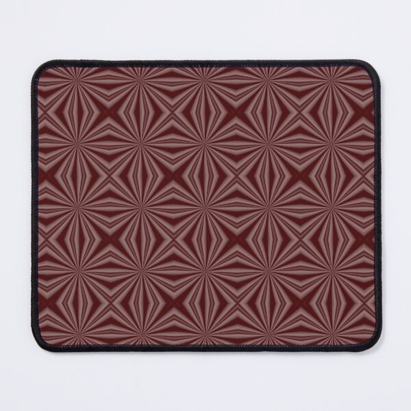 Item preview, Dark Maroon Squiggly Squares designed and sold by AuntieShoe.