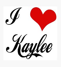 Firefly: I love Kaylee Photographic Print