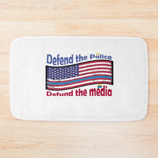 Item preview, defend the police defund the media  Shirt Vintage Fake News Political 2022 Women Pride designed and sold by AdOmar.