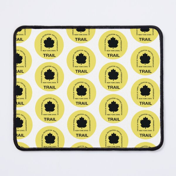 Item preview, NYS Park and Recreation Trail Marker Yellow designed and sold by repyourparks.