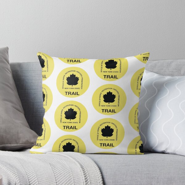 Item preview, NYS Park and Recreation Trail Marker Yellow designed and sold by repyourparks.