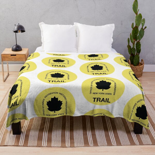 Item preview, NYS Park and Recreation Trail Marker Yellow designed and sold by repyourparks.