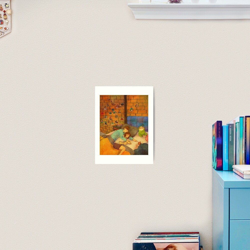 Daytime nap Art Print