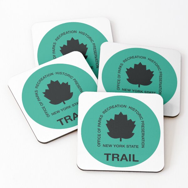 Item preview, NYS Park and Recreation Trail Marker Green designed and sold by repyourparks.