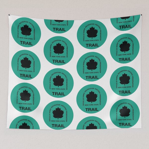 Item preview, NYS Park and Recreation Trail Marker Green designed and sold by repyourparks.