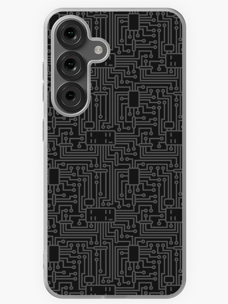 Thumbnail 1 of 4, Samsung Galaxy Phone Case, Circuits designed and sold by querkmachine.