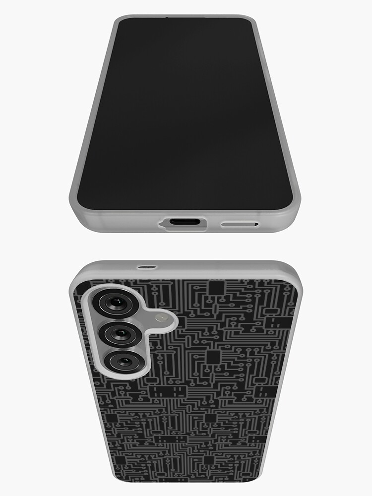Thumbnail 3 of 4, Samsung Galaxy Phone Case, Circuits designed and sold by querkmachine.