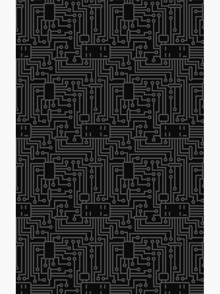 Thumbnail 4 of 4, Samsung Galaxy Phone Case, Circuits designed and sold by querkmachine.