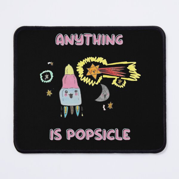 Item preview, Anything is Popsicle, kawaii,  popsicle pun, funny food, rocket lolly designed and sold by allycat57.