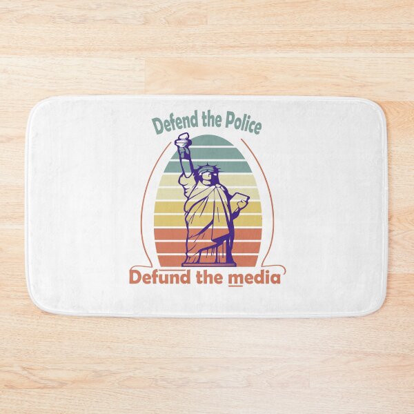 Item preview, defend the police defund the media  Shirt Vintage Fake News Political 2022 Women Pride designed and sold by AdOmar.