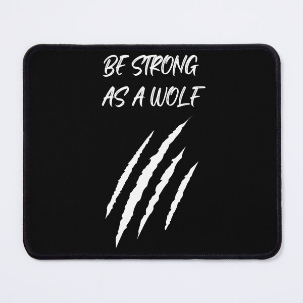 Item preview, Be strong as a wolf designed and sold by BritishFashion.