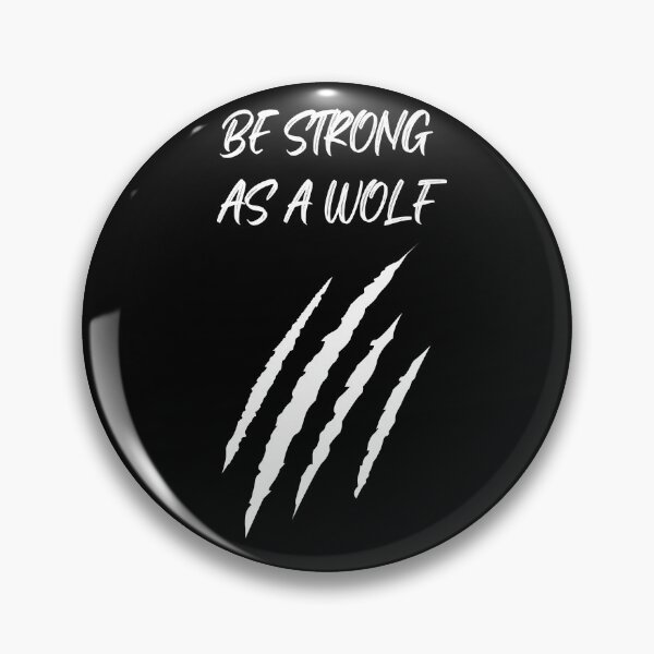 Item preview, Be strong as a wolf designed and sold by BritishFashion.