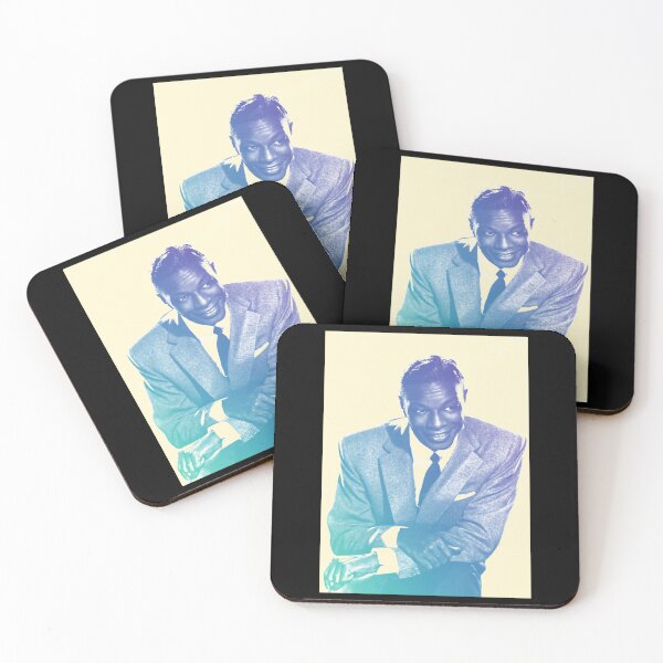 Item preview, Nat King Cole Cool Blue Print   designed and sold by TheCloudDesign.