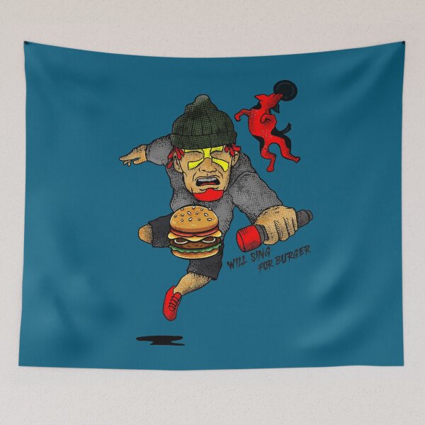 Item preview, will sings for a burger designed and sold by Brotherconk.