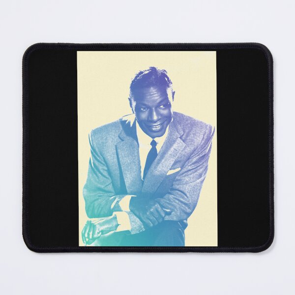 Item preview, Nat King Cole Cool Blue Print designed and sold by TheCloudDesign.