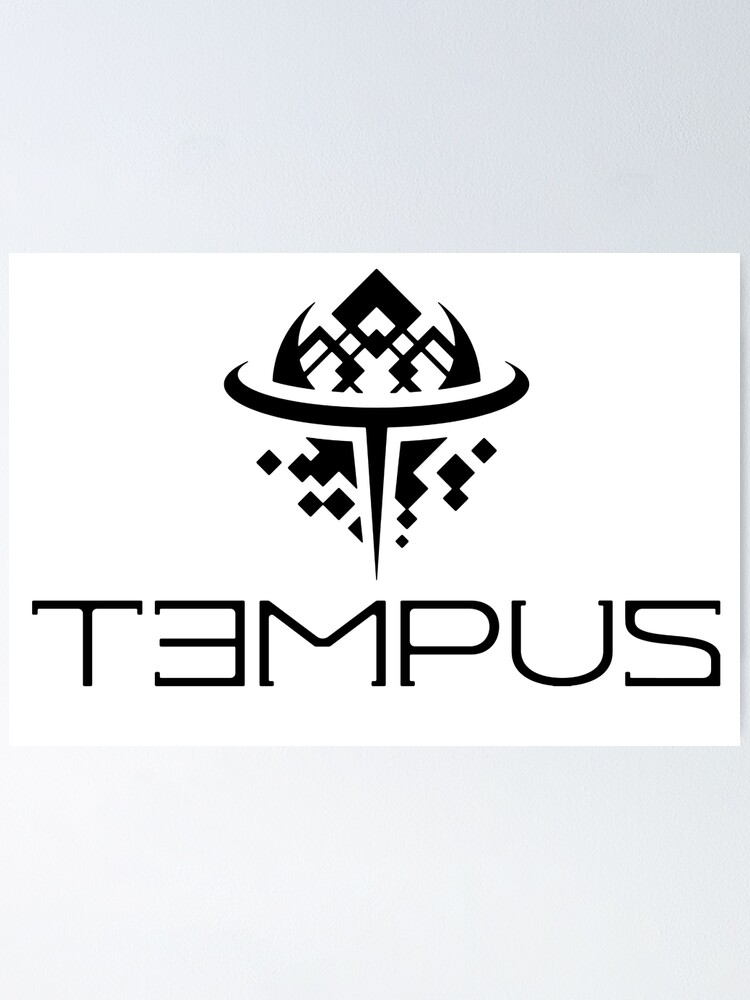 "HoloTempus | HoloStars EN Tempus Logo (BLACK)" Poster for Sale by