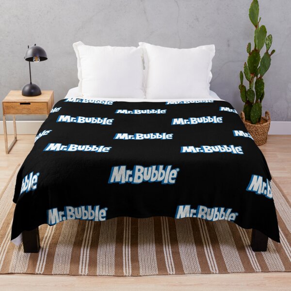 Mr Bubbles Throw Blankets for Sale | Redbubble