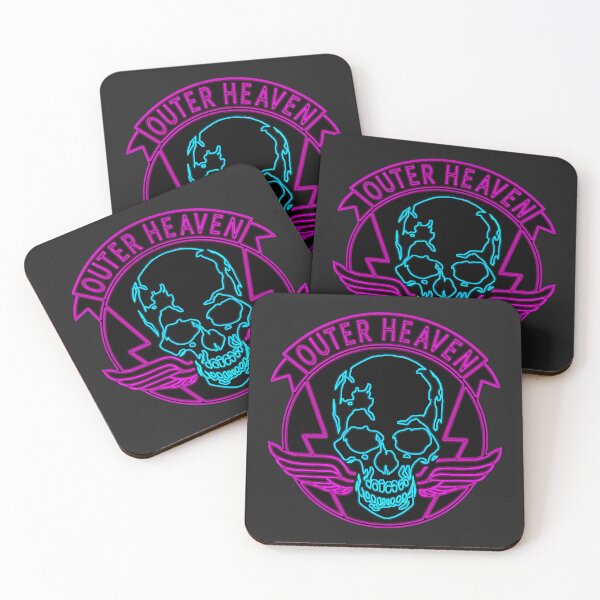 Item preview, -GAMING- Outer Heaven Neon Logo designed and sold by Japatonics.