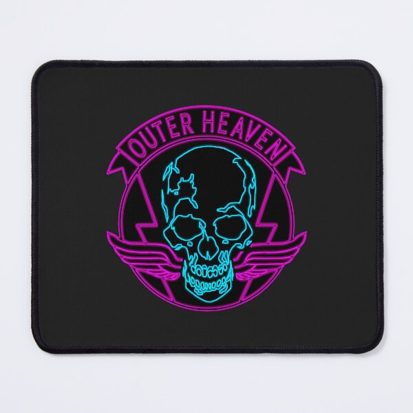 Item preview, -GAMING- Outer Heaven Neon Logo designed and sold by Japatonics.