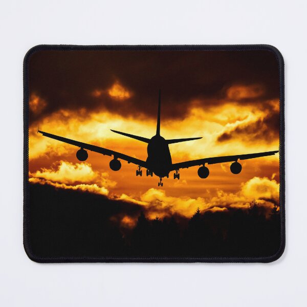 Item preview, AVIATION #16 - Airliner Piercing Dark Clouds into Golden Light designed and sold by DEL-Productions.