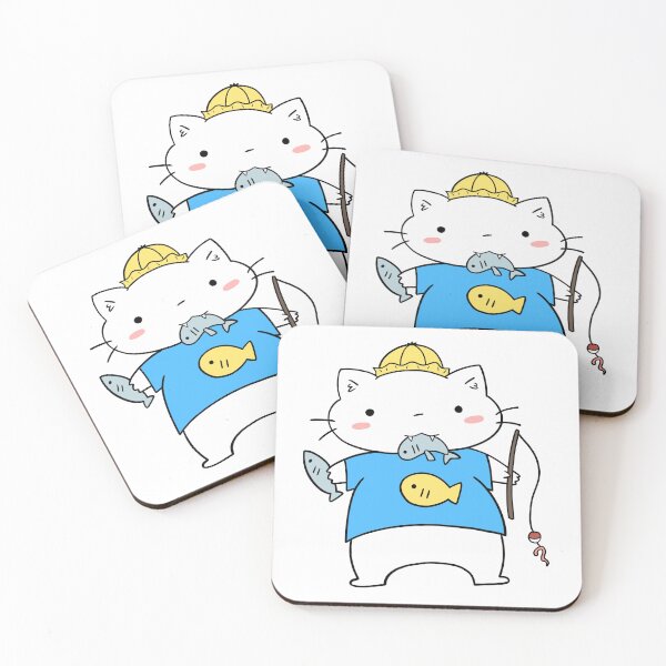 Item preview, Fisherman Cat designed and sold by Miinachan.