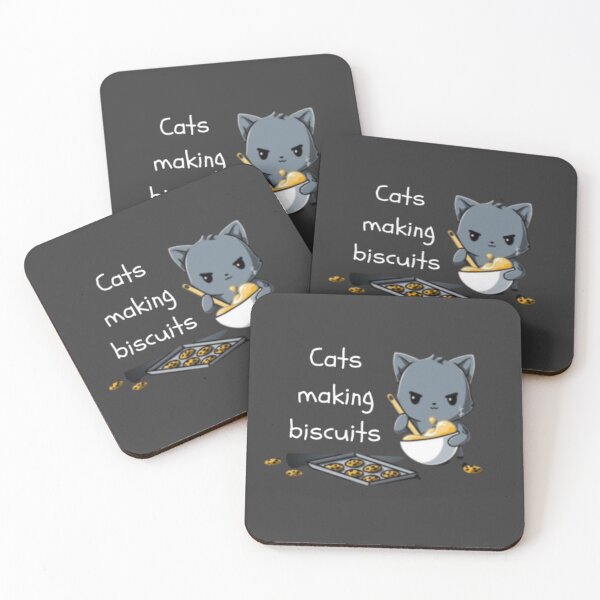 Item preview, Cats making biscuits designed and sold by The Trend Shopl.