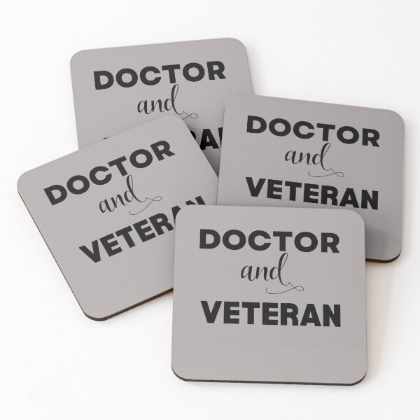Item preview, veteran doctor t shirts designed and sold by medoutfits.