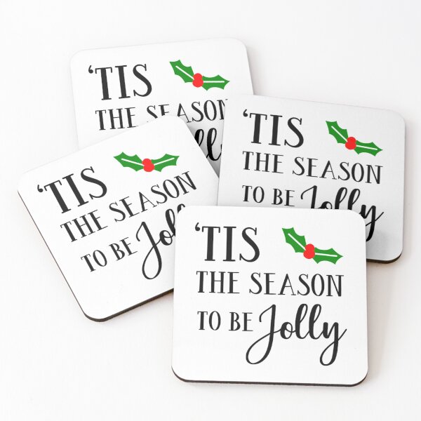 Item preview, tis the season to be jolly christmas mistletoe   designed and sold by TheCloudDesign.