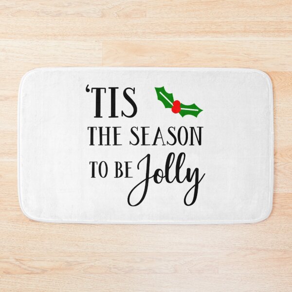 Item preview, tis the season to be jolly christmas mistletoe   designed and sold by TheCloudDesign.