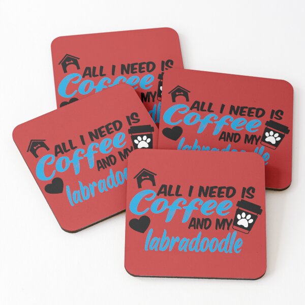 Item preview, all i need is coffee and my labradoodle designed and sold by randomdogshirt.