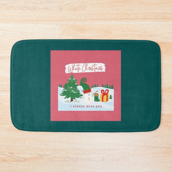 Item preview, White christmas remind the memory merry christmas   designed and sold by TheCloudDesign.