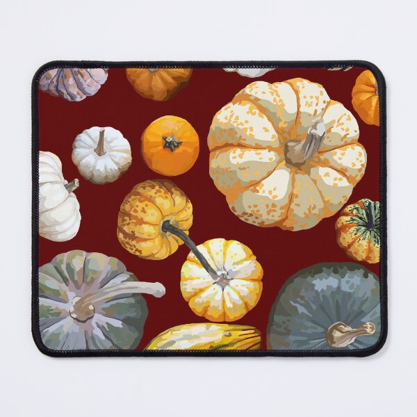 Item preview, Pumpkin Tile 1 (Maroon) designed and sold by Zia Frazier.
