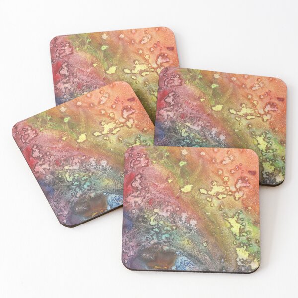 Item preview, Bright Vivid Crystals And Abstract Watercolor Decor I designed and sold by Irina Sztukowski.