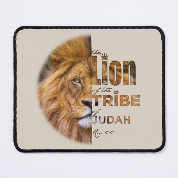 Item preview, Lion of Judah with crown on greige designed and sold by AbideApparel.