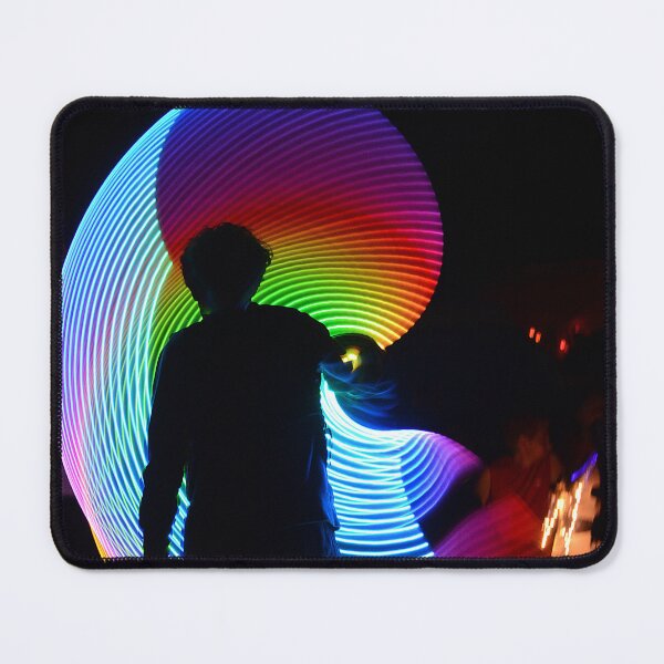 Item preview, Poi spinning photograph at night - WelshDesigns designed and sold by welshdesigns.