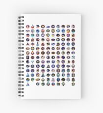Shuttle Program Tribute Spiral Notebook