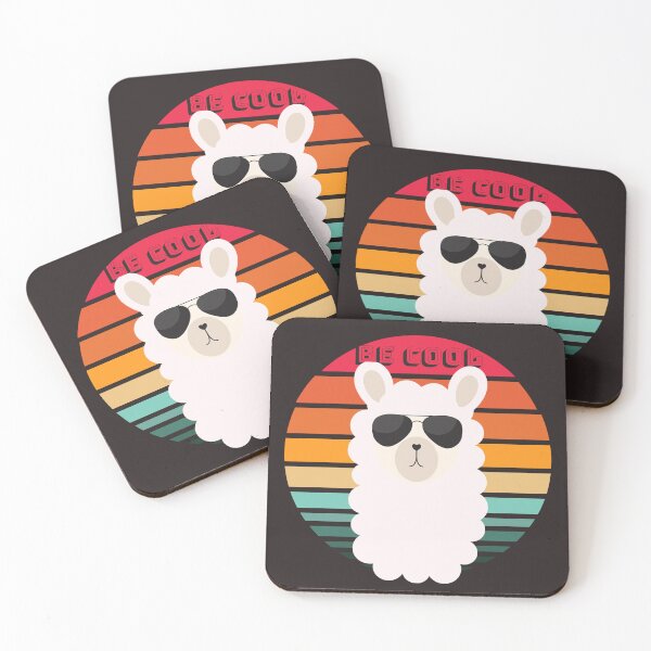 Item preview, Be Cool - Llama designed and sold by All-About-Life.