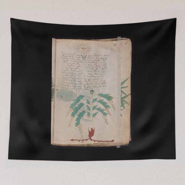 Item preview, Voynich manuscript book - manuscript old book vintage - mysterious manuscript, designed and sold by TeeARTHY.