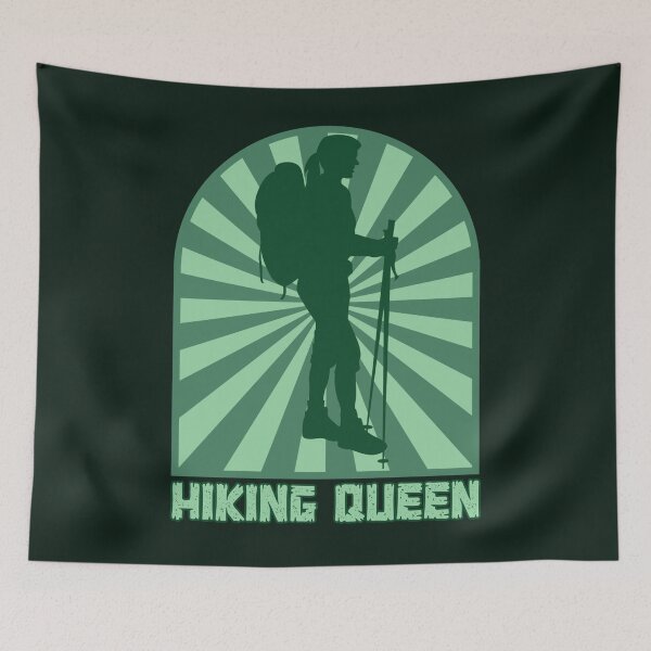 Item preview, Hiking queen  designed and sold by SidTastic .